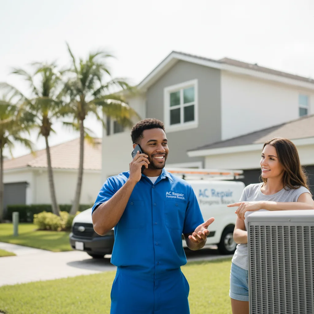 AC Repair Pompano Beach customer support in East Providence